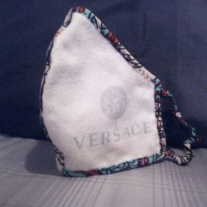 Versace face mask.